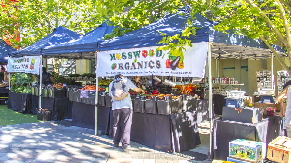 Mosswood Organics - markets